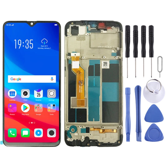 Écran LCD et numériseur complet avec cadre pour OPPO A7X / F9 / F9 Pro / Realme 2 Pro