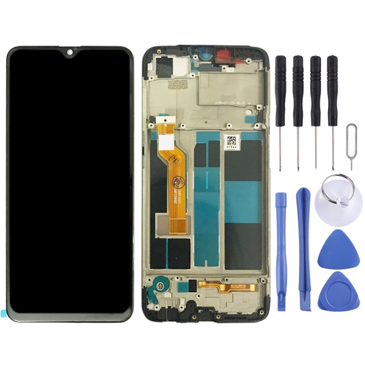Écran LCD et numériseur complet avec cadre pour OPPO A7X / F9 / F9 Pro / Realme 2 Pro