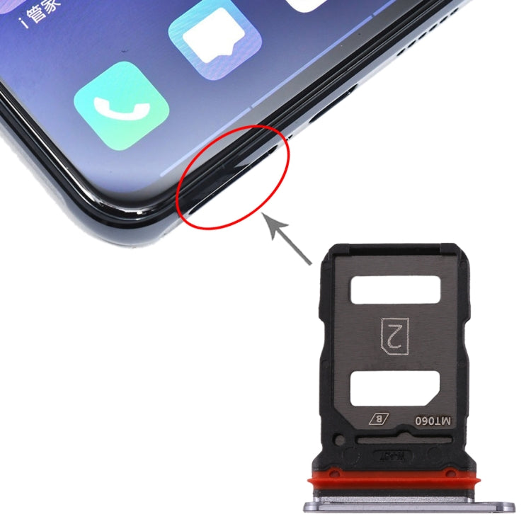 Pour vivo X30 Pro Plateau de carte SIM + Plateau de carte SIM