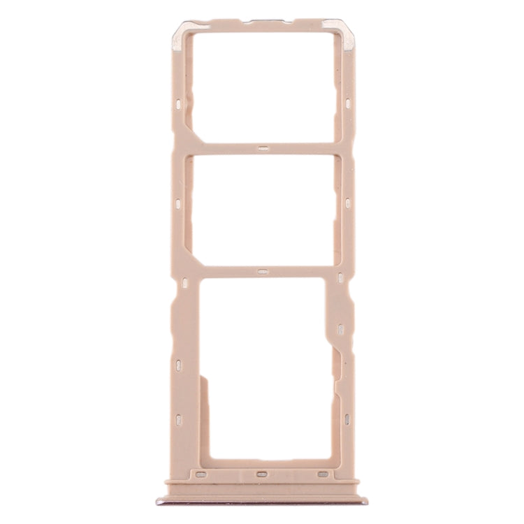 Pour vivo Y5s Plateau de carte SIM + Plateau de carte SIM + Plateau de carte Micro SD