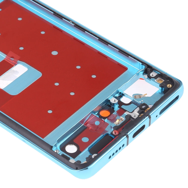 Plaque de lunette de cadre LCD de boîtier avant avec touches latérales pour Huawei P30 Pro, Huawei P30 Pro