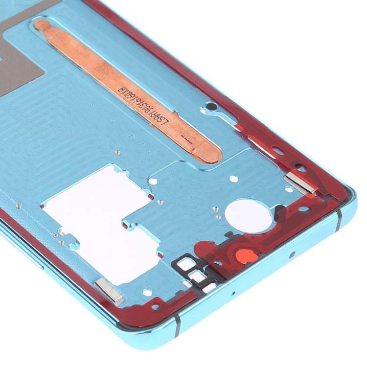 Plaque de lunette de cadre LCD de boîtier avant avec touches latérales pour Huawei P30 Pro, Huawei P30 Pro