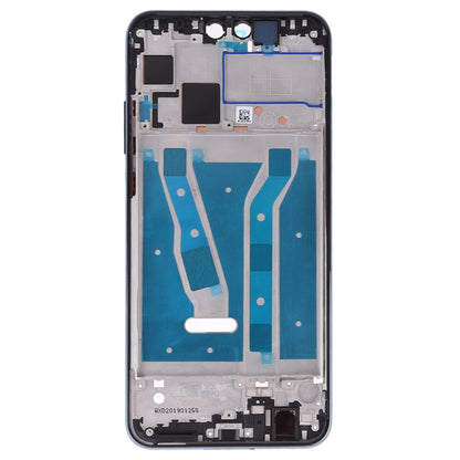 Plaque de lunette de cadre LCD de boîtier avant avec touches latérales pour Huawei Y9 (2019)