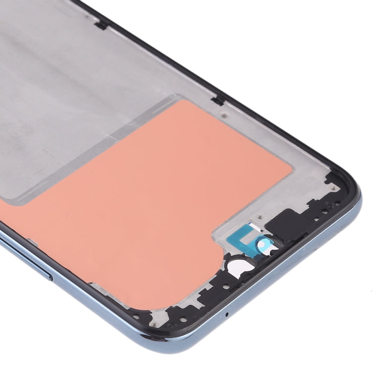 Plaque de lunette de cadre LCD de boîtier avant avec touches latérales pour Huawei Y9 (2019)