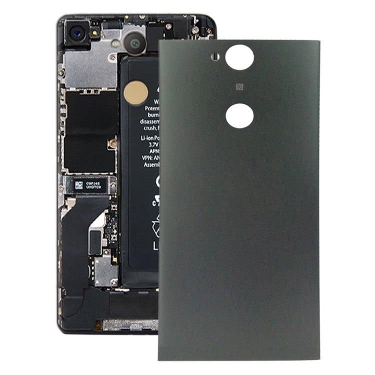 Coque arrière pour Sony Xperia XA2 Plus (Noir)
