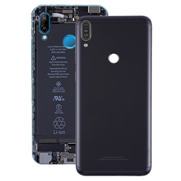 Coque arrière avec objectif d'appareil photo et touches latérales pour Asus Zenfone Max Pro (M1) / ZB601KL