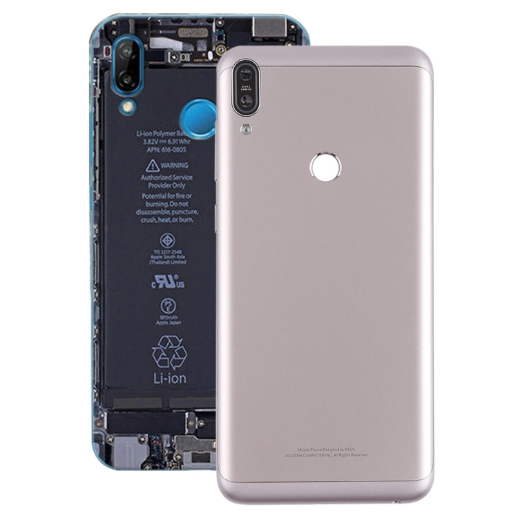 Coque arrière avec objectif d'appareil photo et touches latérales pour Asus Zenfone Max Pro (M1) / ZB601KL