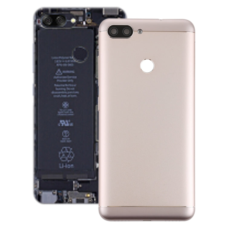 Coque arrière avec objectif d'appareil photo et touches latérales pour Asus Zenfone Max Plus (M1) / ZB570TL