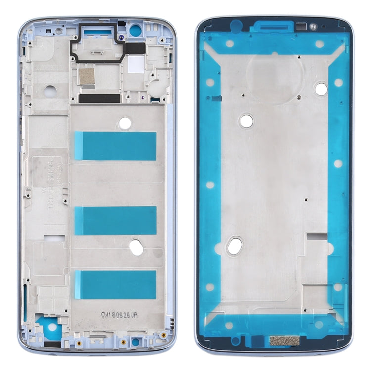 Cadre LCD du boîtier avant pour Motorola Moto G6 Plus