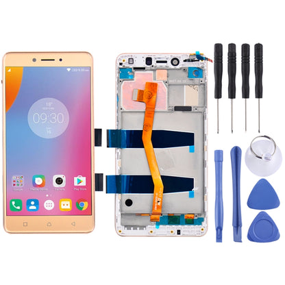 Écran LCD et numériseur complet avec cadre pour Lenovo K6 Note K53a48 de 5,5 pouces