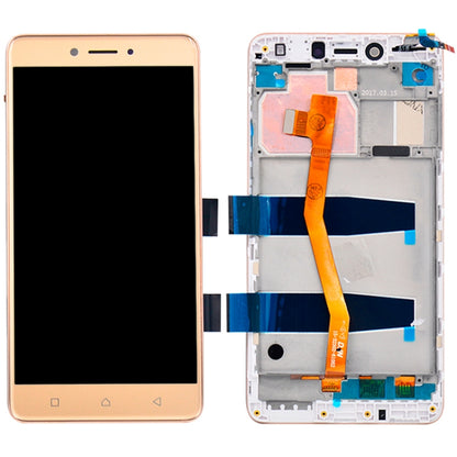 Écran LCD et numériseur complet avec cadre pour Lenovo K6 Note K53a48 de 5,5 pouces