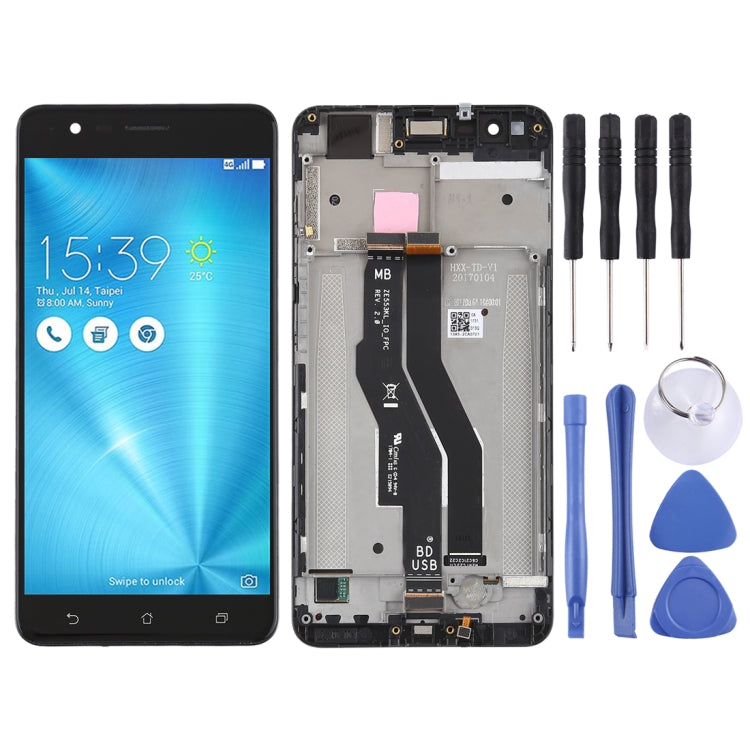 Écran LCD et numériseur complet avec cadre pour Asus Zenfone 3 Zoom ZE553KL, For Asus Zenfone 3 Zoom / ZE553KL, For Asus ZE553KL