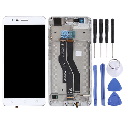 Écran LCD et numériseur complet avec cadre pour Asus Zenfone 3 Zoom ZE553KL, For Asus Zenfone 3 Zoom / ZE553KL, For Asus ZE553KL