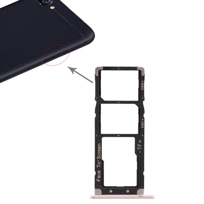 2 Tiroir Carte SIM + Tiroir Carte Micro SD pour Asus ZenFone 4 Max ZC520KL
