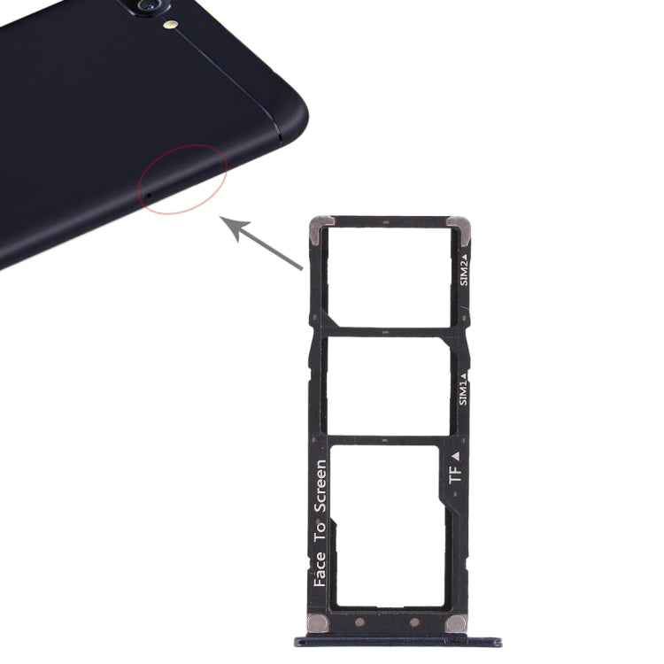 2 Tiroir Carte SIM + Tiroir Carte Micro SD pour Asus ZenFone 4 Max ZC520KL