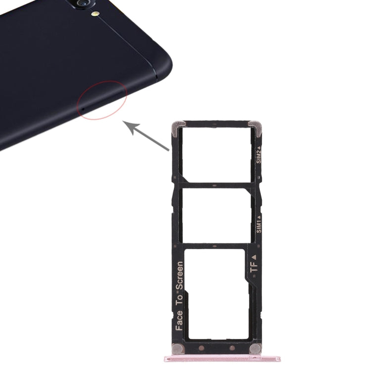 2 Tiroir Carte SIM + Tiroir Carte Micro SD pour Asus ZenFone 4 Max ZC520KL