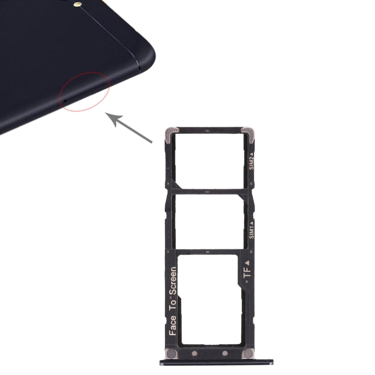 2 Tiroir Carte SIM + Tiroir Carte Micro SD pour Asus Zenfone 4 Max ZC554KL