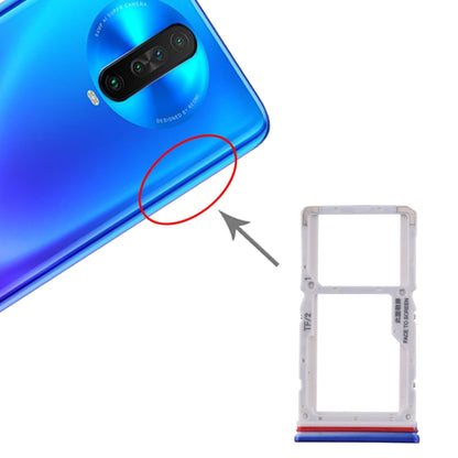 Tiroir Carte SIM + Tiroir Carte SIM / Micro SD pour Xiaomi Redmi K30 4G