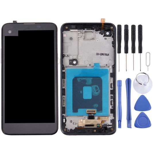 Pour LG X Screen / K500 Écran LCD et numériseur Assemblage complet avec cadre