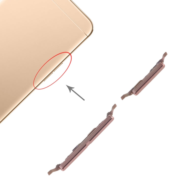 Pour les touches latérales OPPO A37
