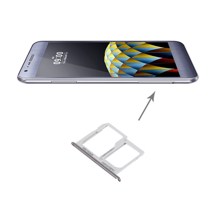 Tiroir Carte SIM + Tiroir Carte Micro SD / SIM pour LG X Cam / K580