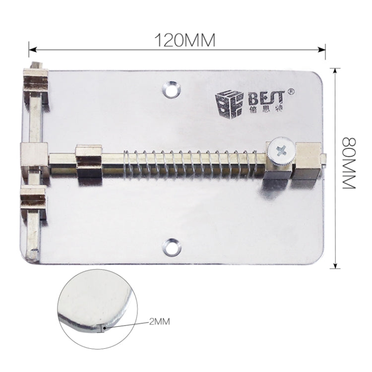 BEST-001 outil de réparation de circuits imprimés en acier inoxydable, support de réparation de PCB de téléphone portable, fixations