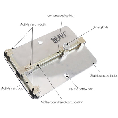 BEST-001 outil de réparation de circuits imprimés en acier inoxydable, support de réparation de PCB de téléphone portable, fixations