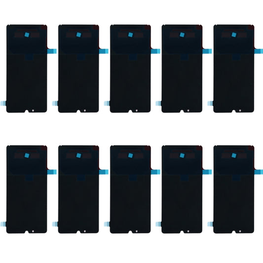 Pour Huawei P30 10 PCS LCD Numériseur Autocollants Adhésifs Arrière