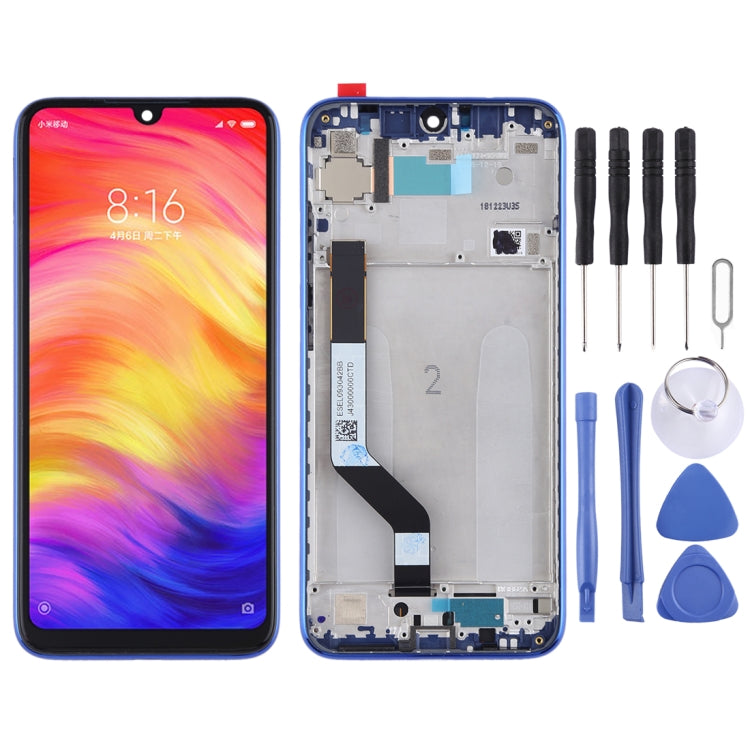 Écran LCD et numériseur complet avec cadre pour Xiaomi Redmi Note 7 / Redmi Note 7 Pro