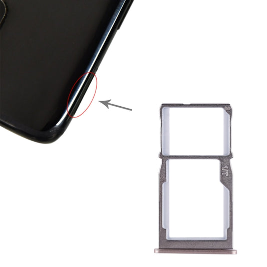 Pour Meizu 15 plateau de carte SIM + plateau de carte SIM/plateau de carte Micro SD