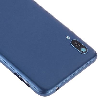 Cache arrière de la batterie avec objectif d'appareil photo et touches latérales pour Huawei Y6 (2019)