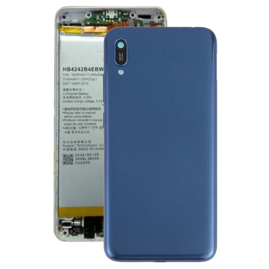 Cache arrière de la batterie avec objectif d'appareil photo et touches latérales pour Huawei Y6 (2019)