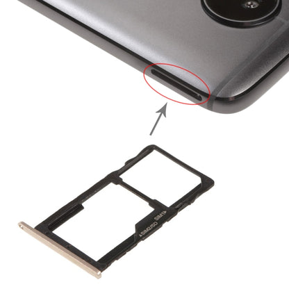 Tiroir Carte SIM + Tiroir Carte SIM / Tiroir Carte Micro SD pour Motorola Moto G5S