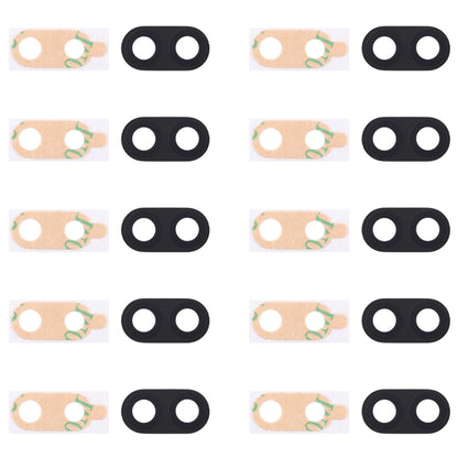 Pour Galaxy C8 / C710 10 pièces couvercle d'objectif de caméra arrière avec autocollant