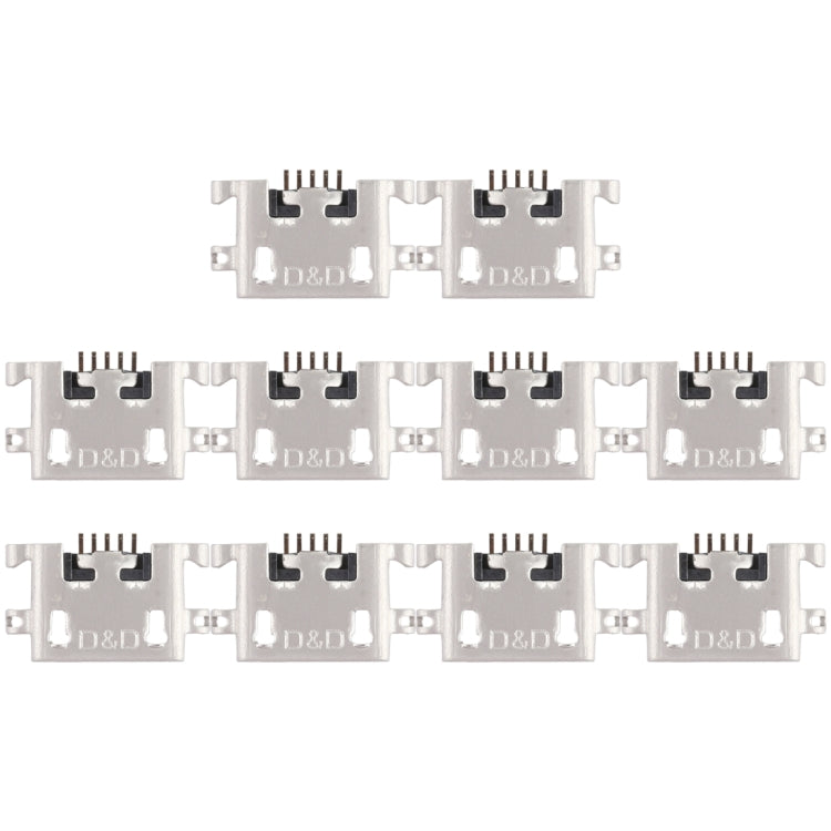 Connecteur de port de charge 10 PCS pour Xiaomi Redmi Note 3 / Redmi 6 / Redmi 6A
