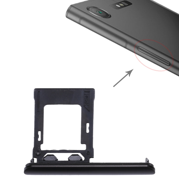 Tiroir Carte SIM / Micro SD, Double Plateau pour Sony Xperia XZ1