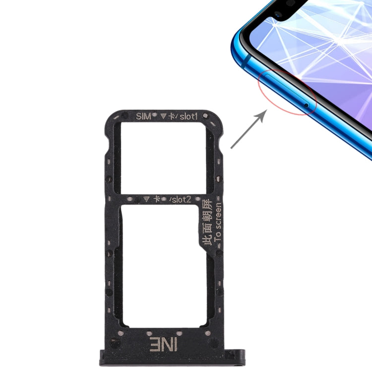 Tiroir Carte SIM pour Huawei P smart + / Nova 3i