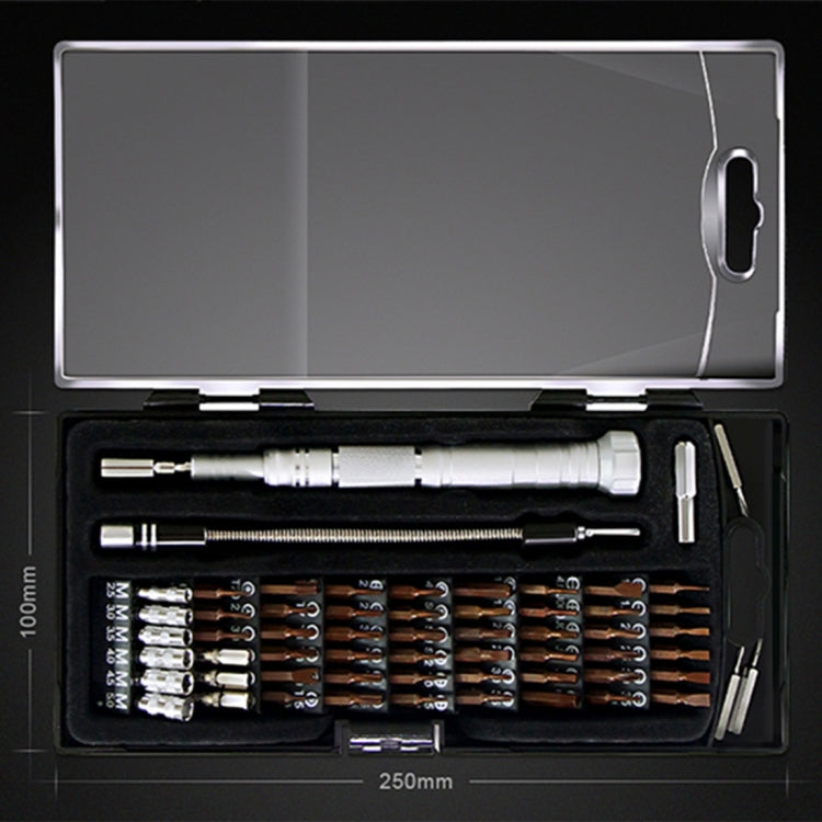 JAKEMY JM-8166 kits de tournevis 61 en 1 Kit d'outils manuels de réparation