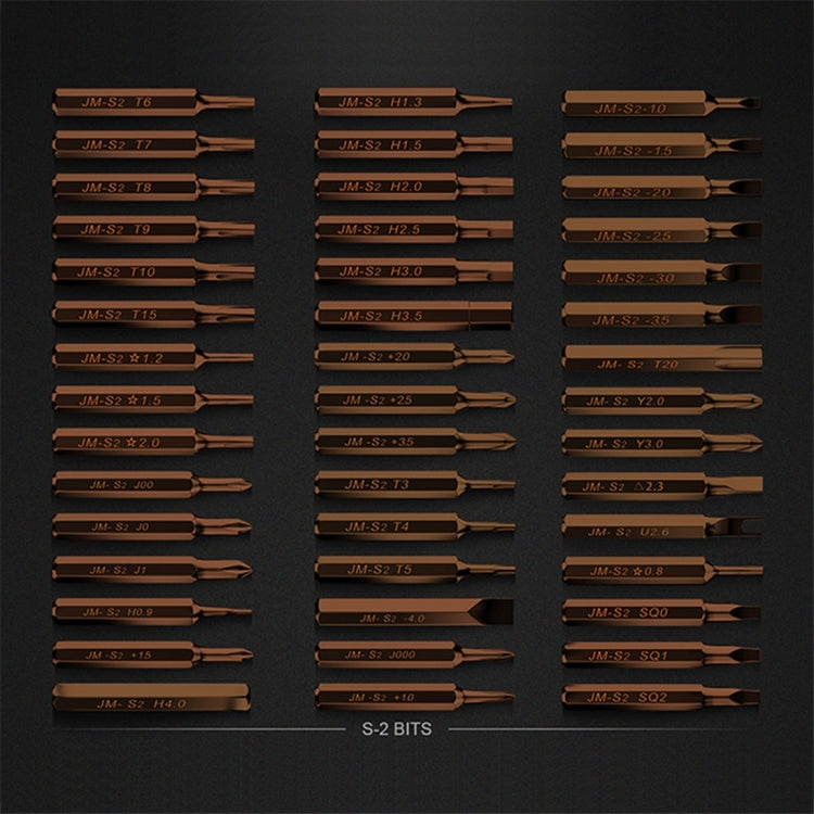 JAKEMY JM-8166 kits de tournevis 61 en 1 Kit d'outils manuels de réparation