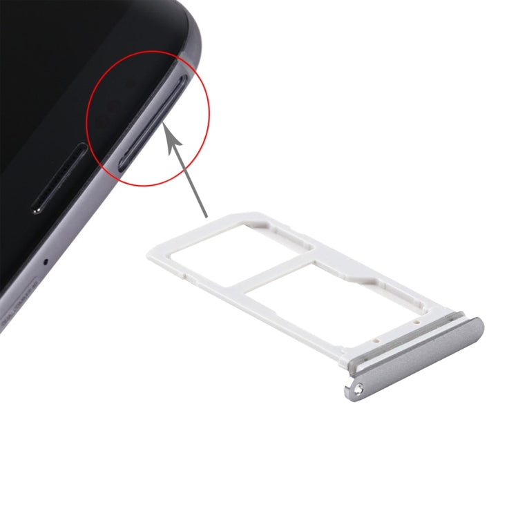 Pour plateau de carte Galaxy S7/G930 (1 x plateau de carte SIM + 1x plateau de carte SD)