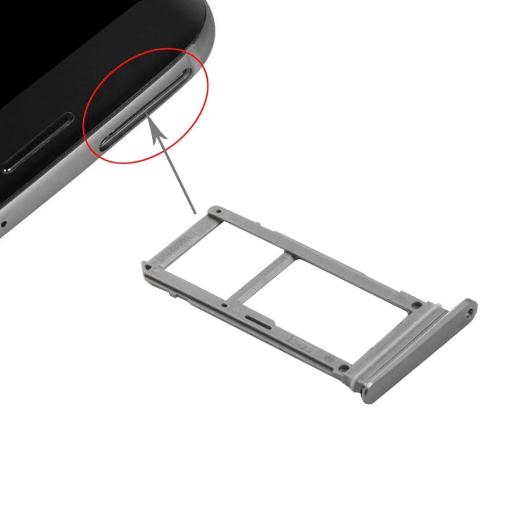Pour plateau de carte Galaxy S7/G930 (1 x plateau de carte SIM + 1x plateau de carte SD)