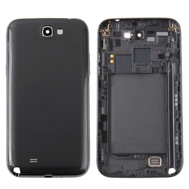 Pour Galaxy Note II / N7100 Cadre central + couvercle arrière de la batterie