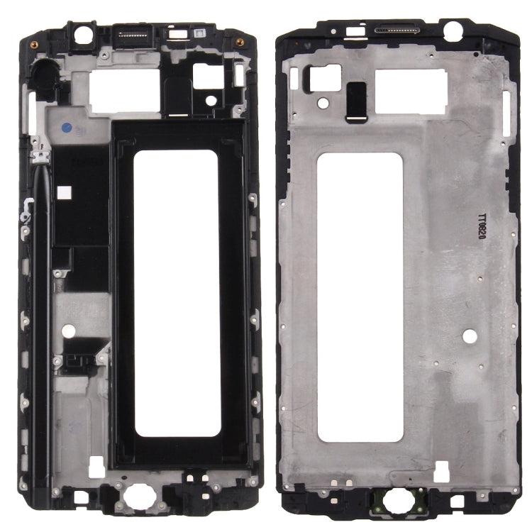 Pour Galaxy Note 5/N9200, boîtier avant, cadre LCD, plaque de lunette