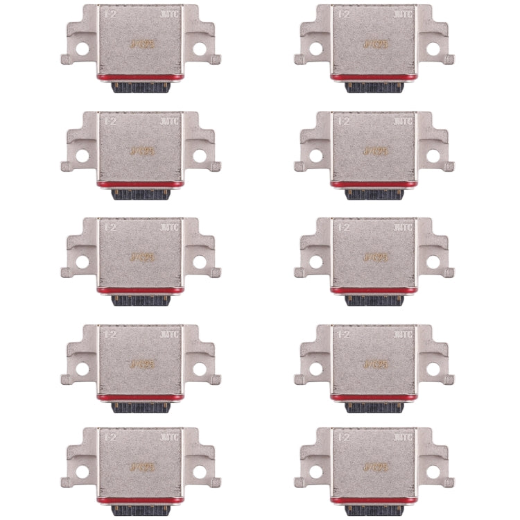 Pour Galaxy A8 (2018), A530F, A530F/DS 10 connecteurs de port de charge