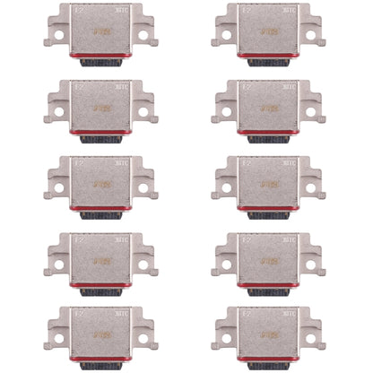 Pour Galaxy A8 (2018), A530F, A530F/DS 10 connecteurs de port de charge