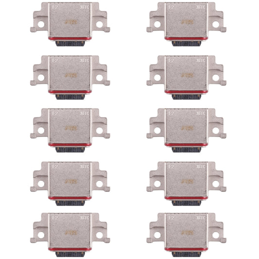 Pour Galaxy A8 (2018), A530F, A530F/DS 10 connecteurs de port de charge