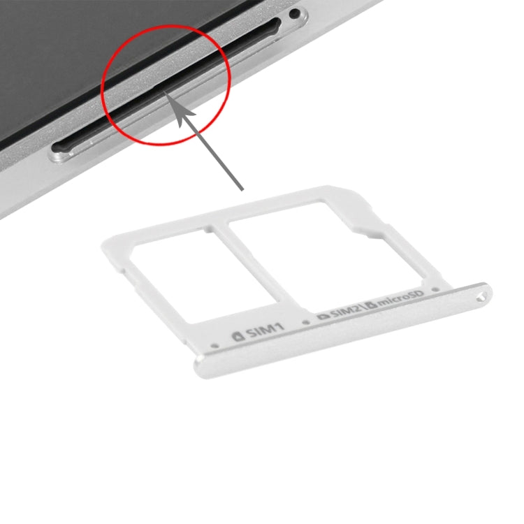 Pour A3(2016) / A3100 & A5(2016) / A5100 & A7(2016) / A7100 Plateau de carte SIM et plateau de carte Micro SD