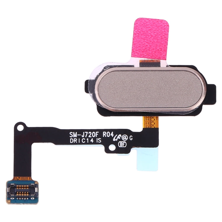 Pour Galaxy J7 Duo SM-J720F câble flexible de capteur d'empreintes digitales