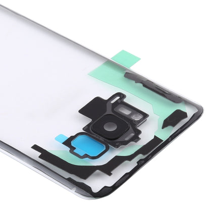 Pour Samsung Galaxy S8 / G950 G950F G950FD G950U G950A G950P G950T G950V G950R4 G950W G9500 Couvercle arrière de batterie transparent avec couvercle d'objectif d'appareil photo, For Galaxy S8