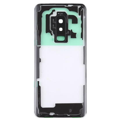 Couvercle arrière de batterie Transparent avec couvercle d'objectif d'appareil photo, pour Samsung Galaxy S9 + / G965F G965F/DS G965U G965W G9650